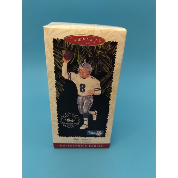 Hallmark Other - Troy Aikman -1996 Hallmark Keepsake Ornament Football Legends Collector's Series